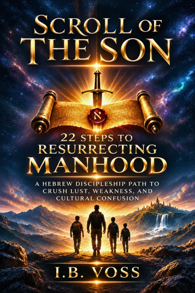Scroll of the Son: 22 Steps to Resurrecting Manhood
A Hebrew Discipleship Path to Crush Lust, Weakness, and Cultural Confusion — I.B. Voss